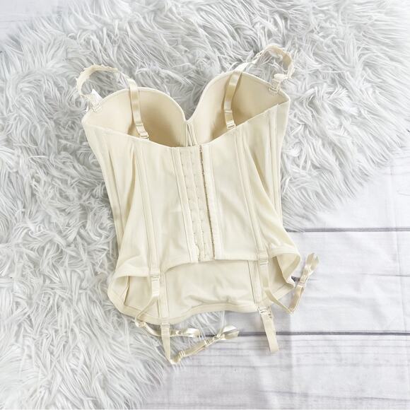 Le Mystere 2355 Seduction Bustier - Ivory Size 38D - Picture 5 of 6